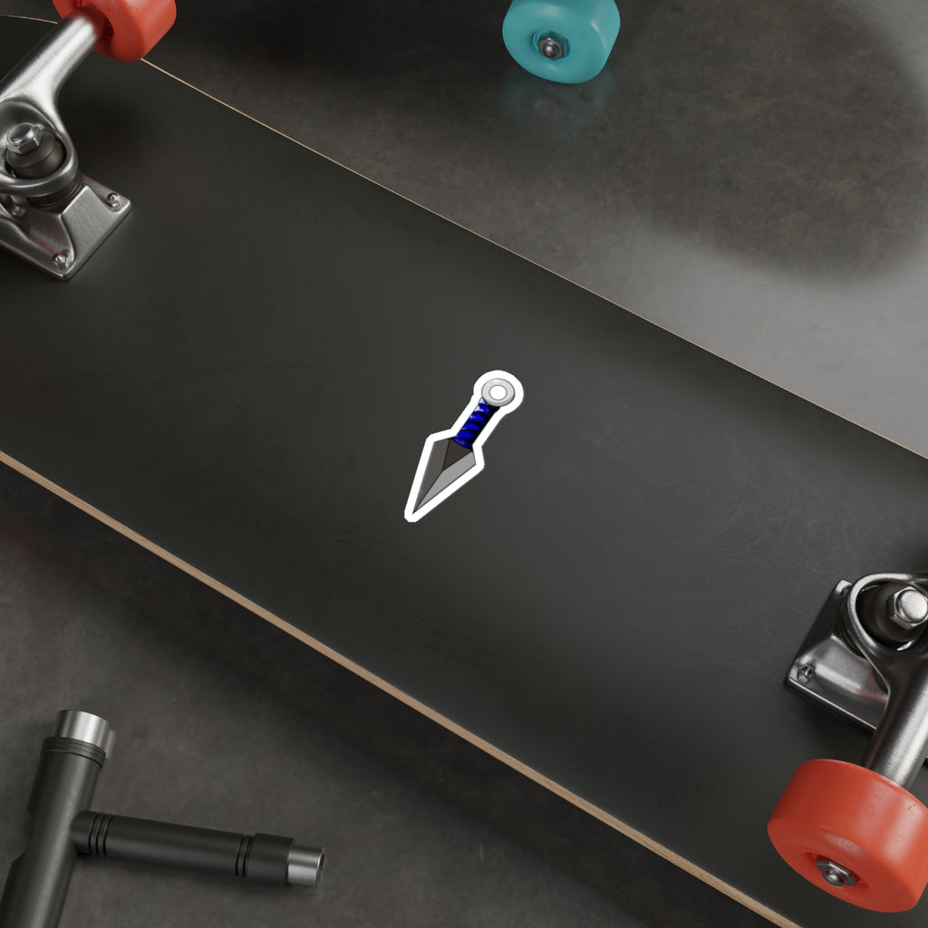 Blue Kunai Sticker