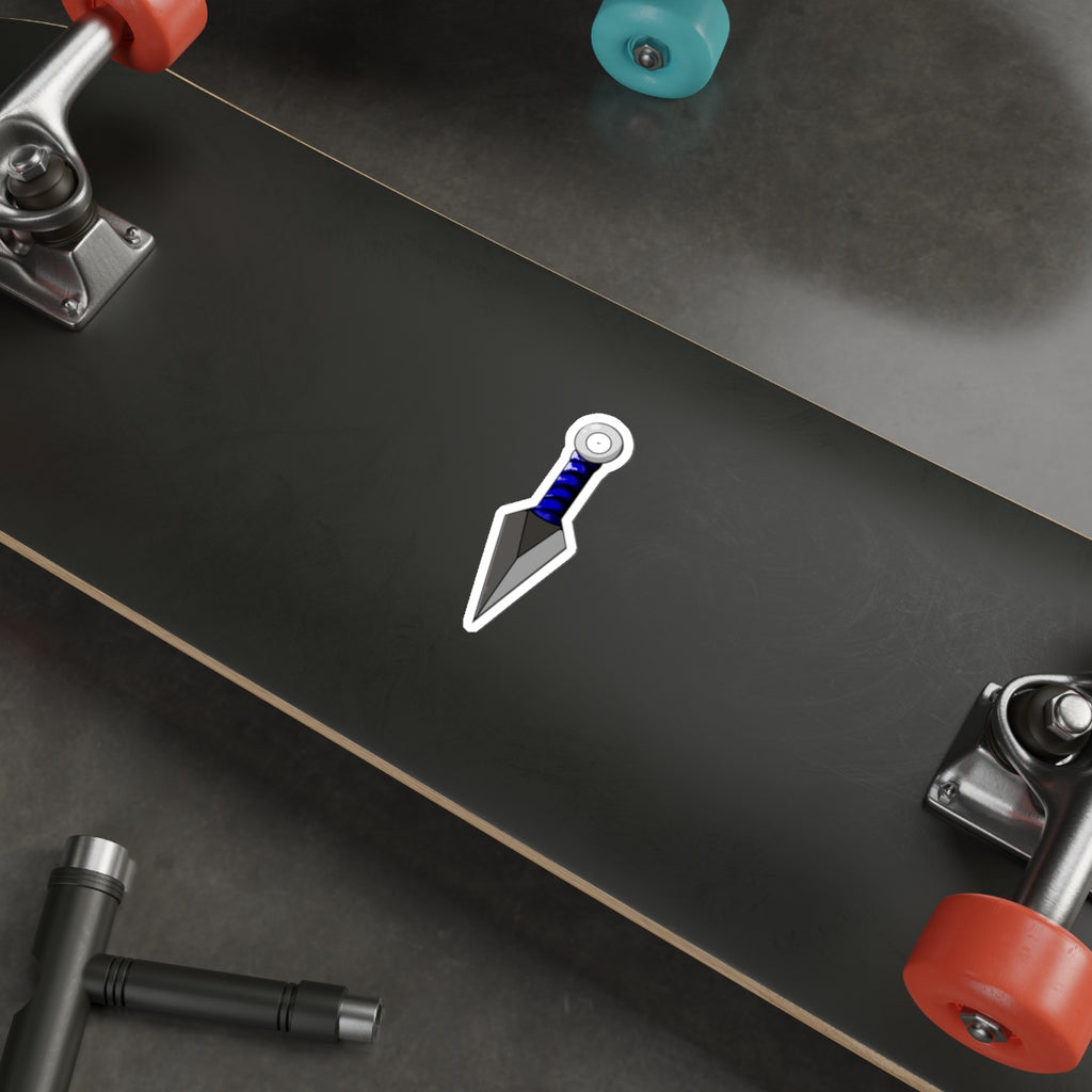 Blue Kunai Sticker
