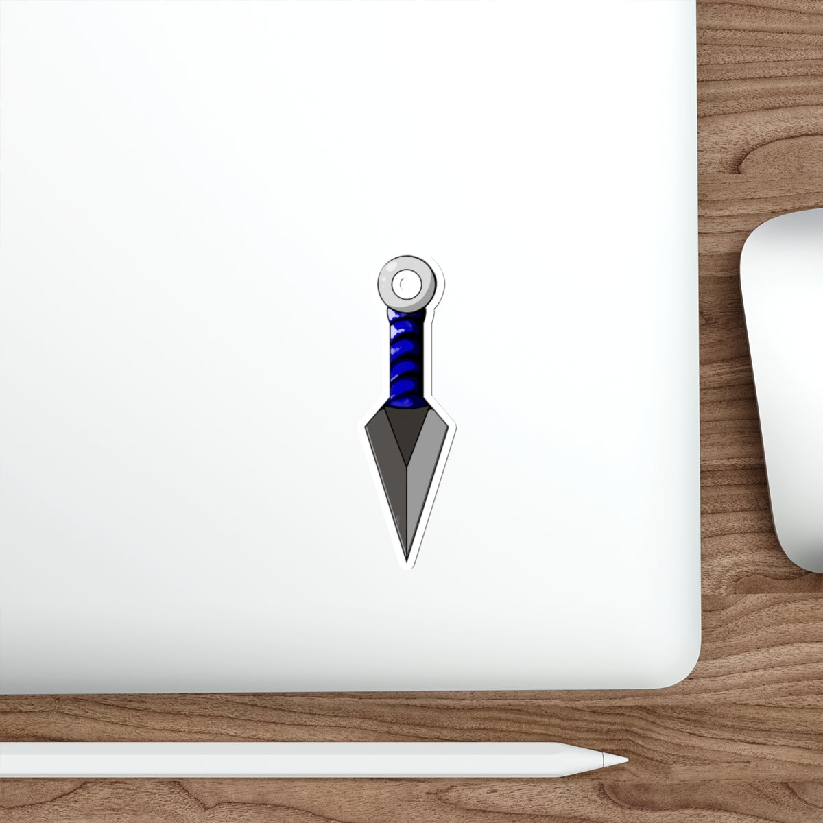 Blue Kunai Sticker