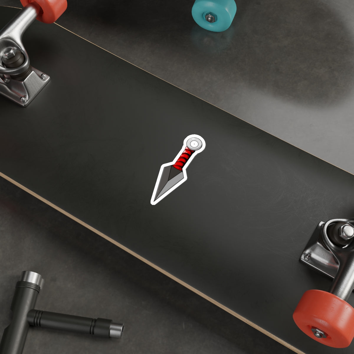 Red Kunai Sticker