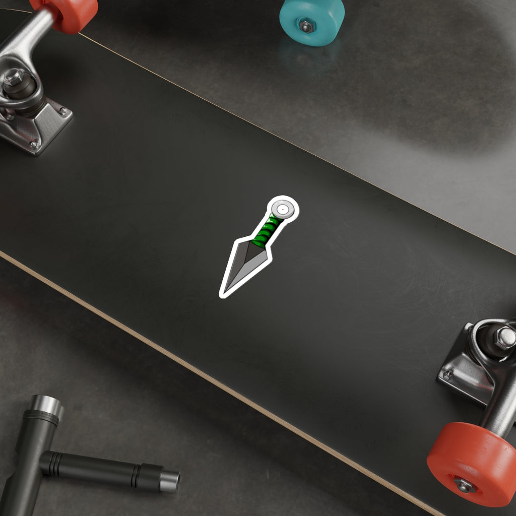 Green Kunai Sticker