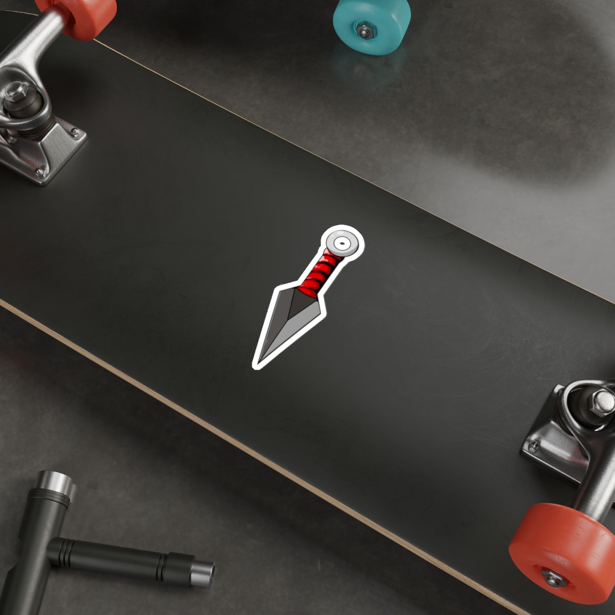Red Kunai Sticker