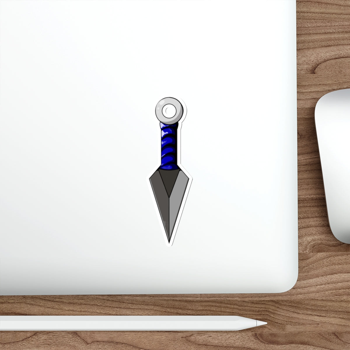 Blue Kunai Sticker