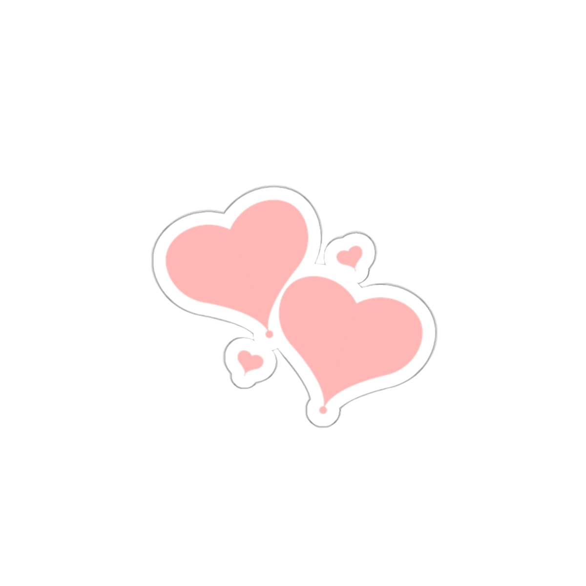 Heart to Heart Sticker